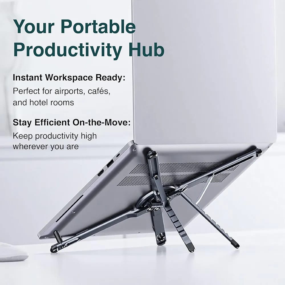 NutmegBear™ 360° Foldable Magnetic Phone & Tablet Stand