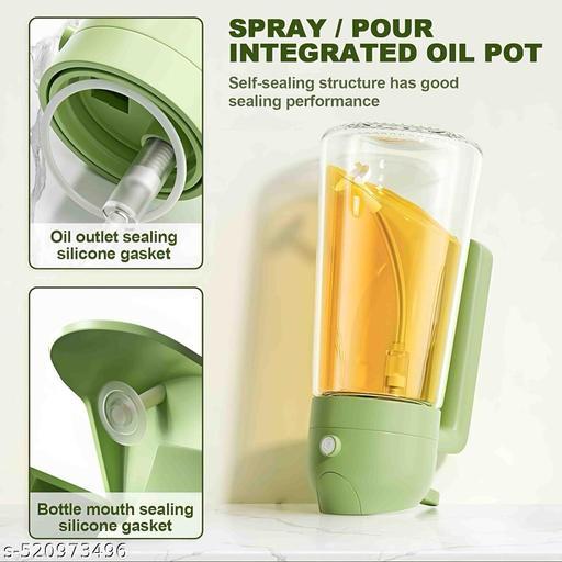 NutmegBear™ 2-in-1 Oil Sprayer & Pourer Bottle